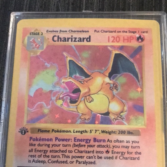 1stED Base Set Shadowless Charizard HOLY GRAIL - Picture 2 of 6